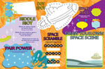 4 Color 2 sided placemat  Inventory #52946 1,000 blank menus $250 Set-up and Imprint 1-color: Addtl: $149